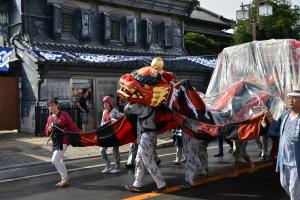 『H24おまつり部門入選街行く幌獅子梅津倶巳』の画像