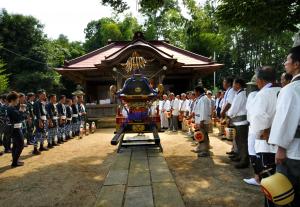 『石岡市長賞　『宮出しの日』 高田 良昇』の画像