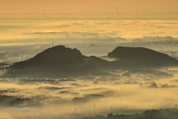 2021市長賞_雲海と龍神山