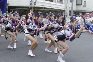 『優秀賞　柿岡城祭・よさこい踊り』の画像