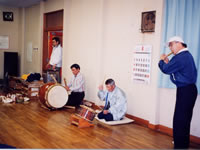 染谷十二座神楽の様子