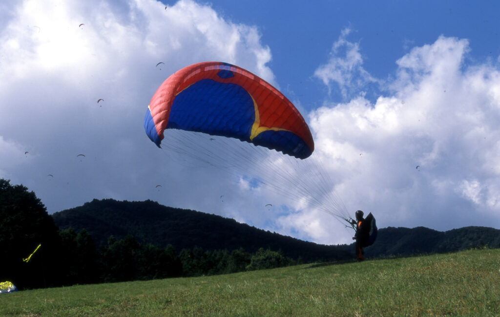 『大空から着地』島田道子