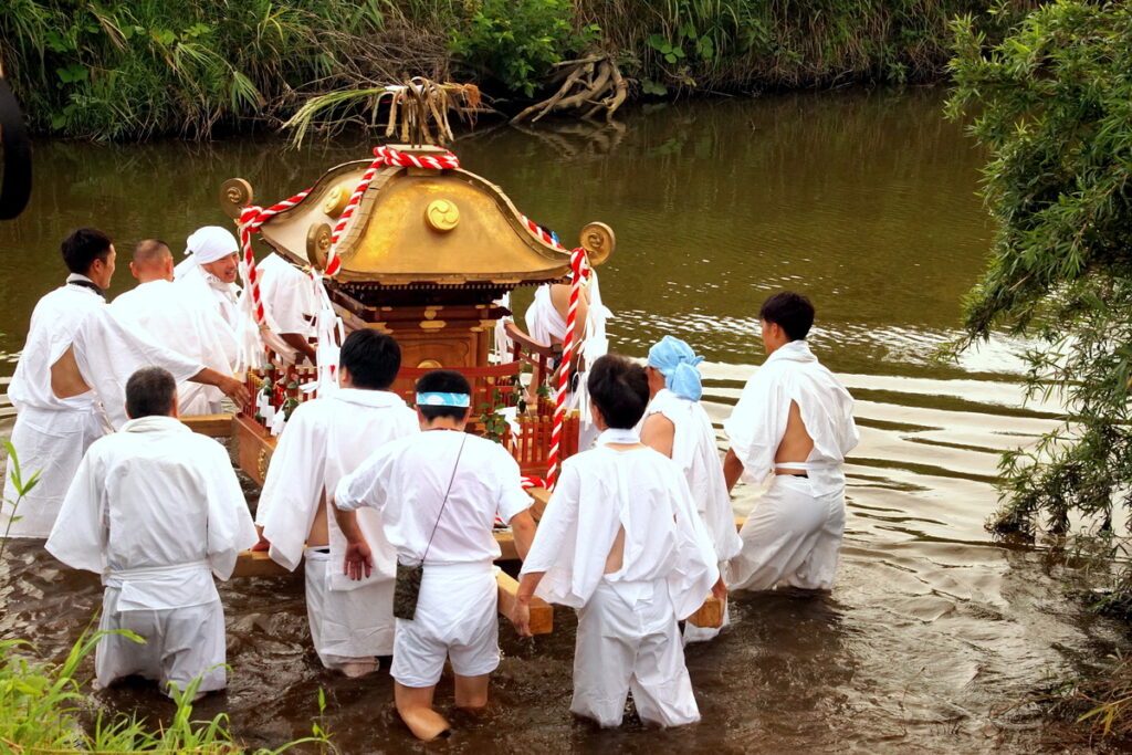 『染谷の祭り』島田保富