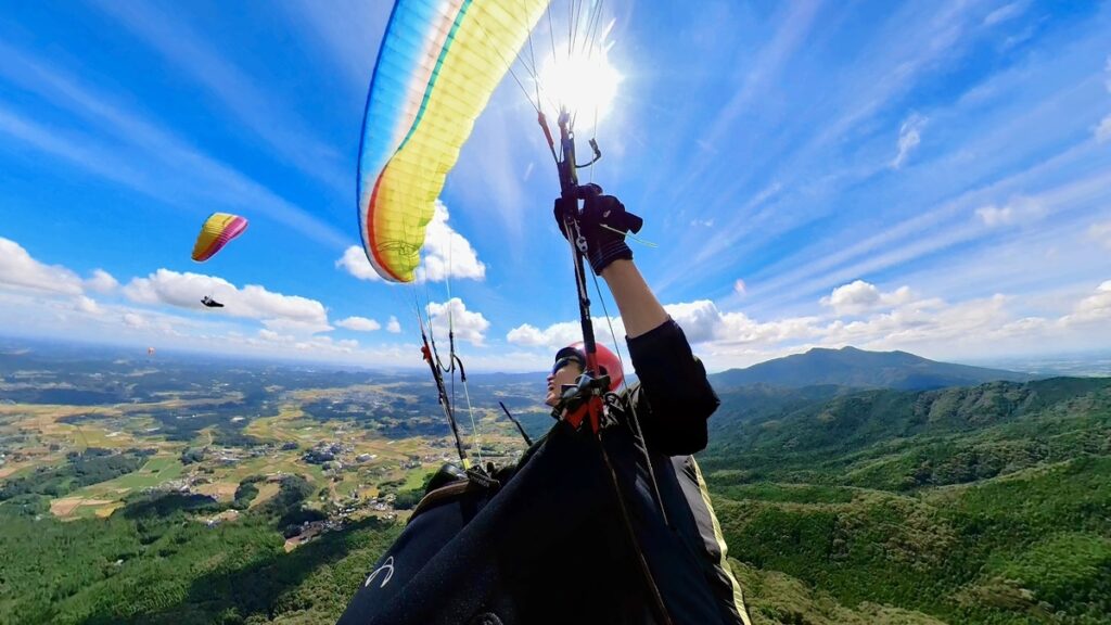 『羽を伸ばして』