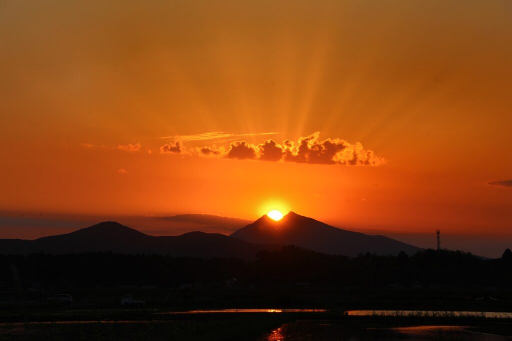優秀賞『夕照』沼尻久子